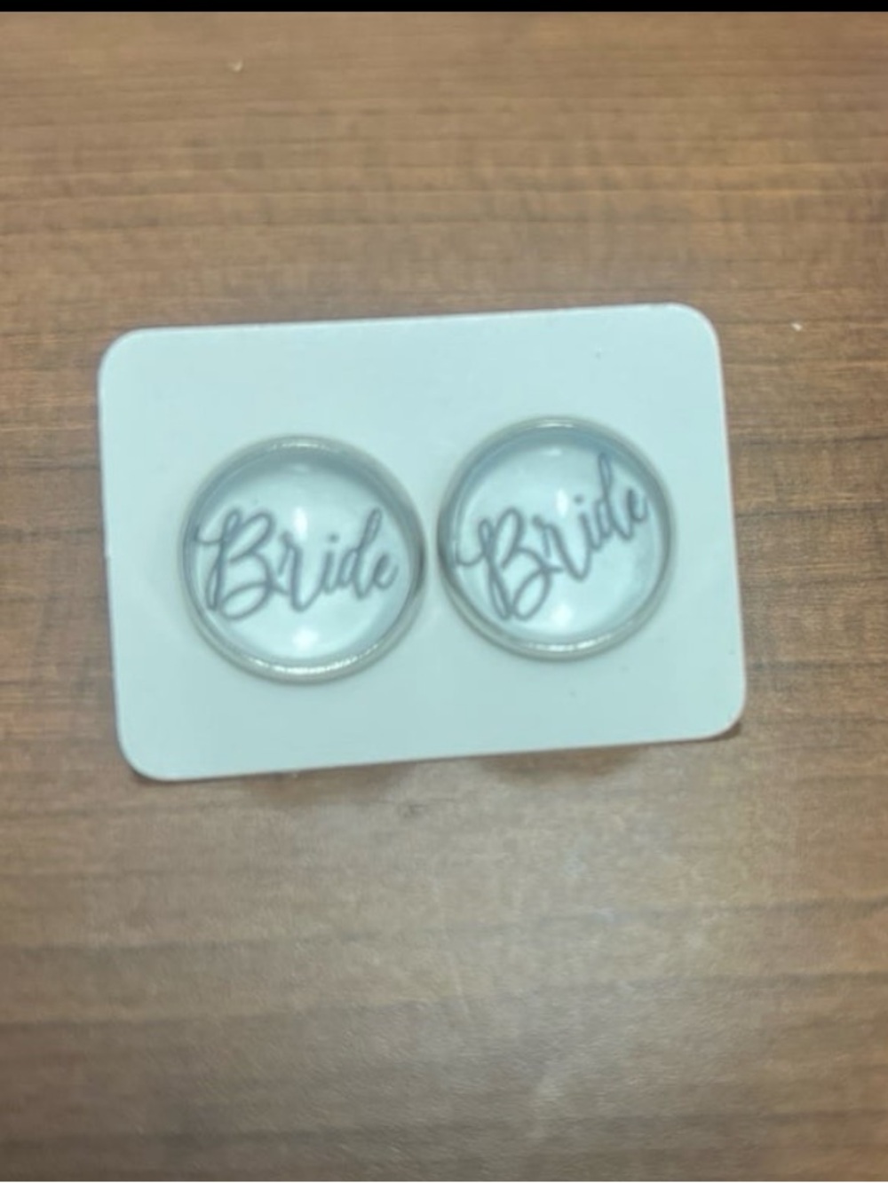 Bride Stud Earrings